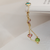 Pulseira infantil com flores coloridas zircônia na internet
