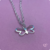 Pulseira Borboleta Vazada - Fattale Pratas