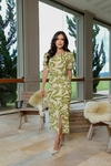 Vestido Max em viscose Kauly