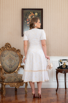 Vestido Max em Linho Bordado Kauly - comprar online