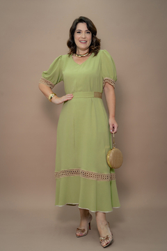 Vestido Max em crepe Air Flow Kauly - comprar online