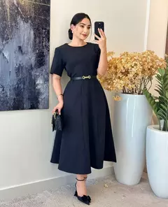 Vestido Alfaiataria Evasê - comprar online
