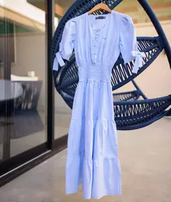Vestido Eloíse Tricoline Vichy Thyoco - loja online
