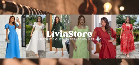 Imagem do banner rotativo Lívia store