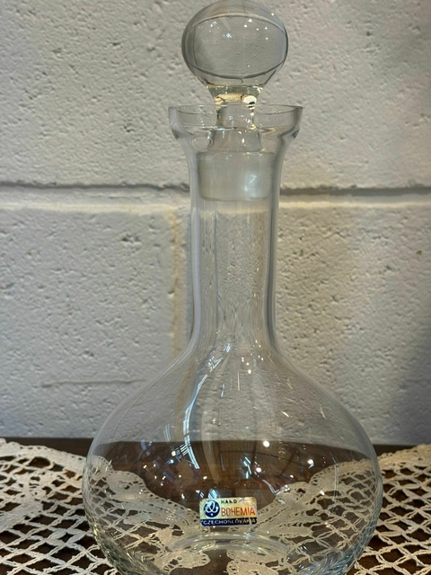 Botellón Cristal de Bohemia