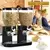 Dispensador Hermético, recipiente de armazenamento de cozinha para aveia e cereais