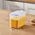 Recipientes de armazenamento de alimentos com tampas - Mura