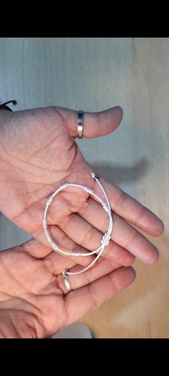 Pulseira 7 Nós Branca - Paz e Harmonia na internet