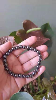 Pulseira de Hematita 8mm - RINO UNDERGROUND
