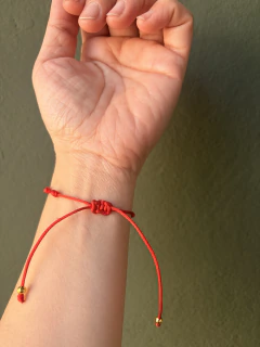 Pulseira Vermelha 7 Nós com Olho Grego – Ajustável - comprar online