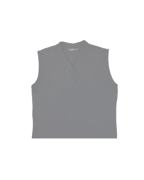 "SIGNATURE" VEST BLACK