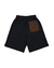 "CAPÔ" SHORTS BLACK/BROWN na internet