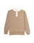 "CÉLIBATAIRE" POLO SWEATSHIRT BEIGE - comprar online