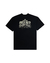 "TREVI" HEAVY T-SHIRT BLACK & BLUE na internet