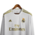 Camisa Retrô Real Madrid I 2019/2020 manga longa - Adidas Masculina - Branca com detalhes em dourado - loja online