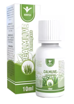 Óleo Essencial Puro De Capim Limão Calmlive Bonifica 10ml