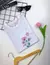 Flores e Borboletas - Branco - comprar online