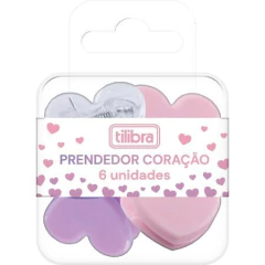 Prendedor para Papel Coração - Tilibra