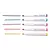 Caneta Hidrocor 3 Linhas Hello Kitty Estojo C/ 5 Cores - Mandoca Papelaria