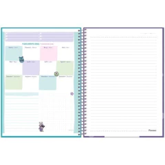 Caderno Espiral Universitário Sulley - 1 Matéria - 80Fls