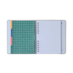 Imagem do Caderno Organizador - A5 - Cicero - Trancoso - Pautado & Pontado - Buquê de Sal