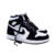 Tênis Nike Air Jordan 1 Mid Chicago Preto e Branco-FEMININO - comprar online