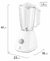 Imagen de Licuadora ELECTROLUX Efficient BLL15 Blanca