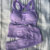 Conjunto calza y top lila