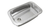 Pileta simple E60A - comprar online