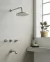 Juego para bañera y ducha de 2 llaves con transferencia Cyrano Lever - comprar online
