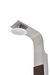 Lucerna inoxidable mate y simil madera - comprar online