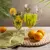 Imagem do Conjunto 6 Taças de Cristal Palm Tree Handpaint 450ml - Wolff