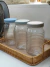 Kit 3 Potes Vidro Cumaru Sempre Transparente Com Tampa Nadir - 1,0L - Lojas Prado