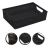 Cesto Organizador De Rattan 4 Peças Preto Home Organizer -1,6 litros na internet