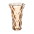 Vaso de Vidro Diamond Âmbar Metalizado 15cm x 8cm x 25cm - Lyor na internet
