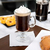 Conjunto 6 Taças de Cappuccino de Vidro com Pé 250ml - Lyor - Lojas Prado