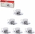 Imagem do Jogo de 6 Xícaras Café Have a Coffee 80ml Porcelana Haüskraft