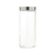 Porta Mantimentos Redondo de Vidro com Tampa de Aço 2,2L/1,3L/880ml - Wolff - Lojas Prado