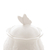 Açucareiro de Porcelana New Bone Butterfly Flower 13,5cm Lyor - Lojas Prado