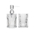 Conjunto 2 Peças para Banheiro de Vidro Lines - Lyor