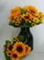 Buquê de Flor Artificial Girassol Amarelo - 30cm - comprar online