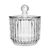 Manteigueira Francesa Império 9cm x 9cm x 11cm Cristal Ecológico - Wolff - comprar online