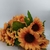 Imagem do Buquê de Flor Artificial Girassol Amarelo - 30cm