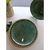 Jogo de Pratos Rasos de Jantar Tunisia Verde 29cm - Alleanza - Lojas Prado