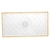 Travessa para Servir de Cristal com Pé e Fio de Ouro Deli Diamond 34,5cm x 18,5cm x 11,5cm - Lyor na internet