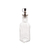 Garrafa para Azeite de Vidro com Tampa Plástica Preta 180ml- Lyor