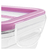 Pote com Travas Tampa Rosa 1,6L - Sanremo na internet