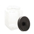 Porta Mantimento de Vidro com Tampa em Metal Vegas Preta 1,7L - Lyor - comprar online