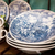 Jogo de Pratos de Sobremesa Donna Cena Inglesa Azul 18cm - Oxford - comprar online