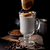 Conjunto 6 Taças de Cappuccino de Vidro com Pé 250ml - Lyor